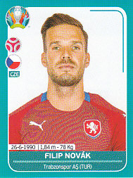 Filip Novak Czech Republic samolepka EURO 2020 #CZE15